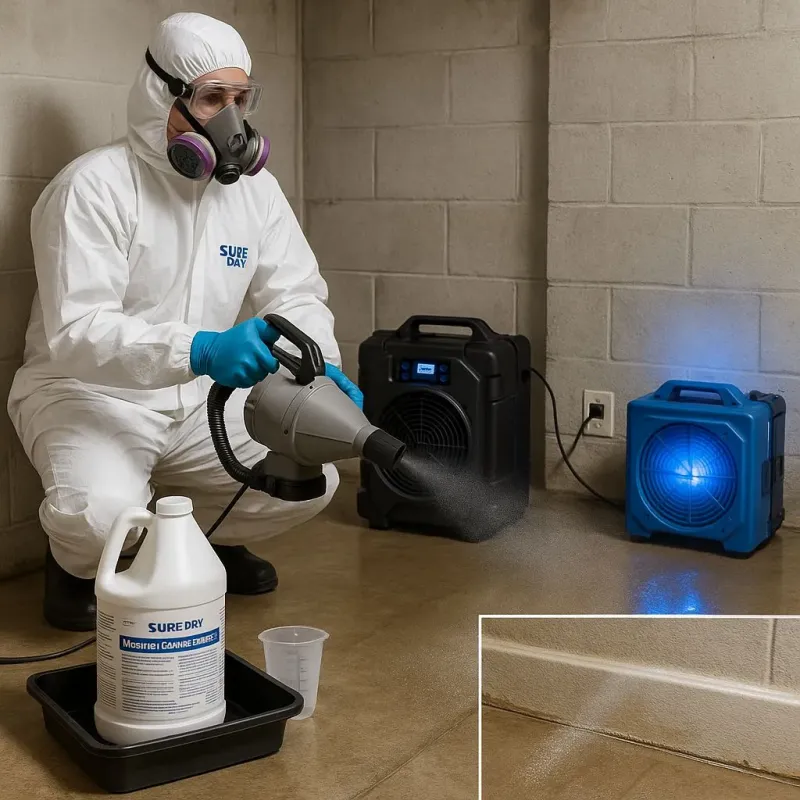 Sanitization and Odor Removal process in Pendleton, SC